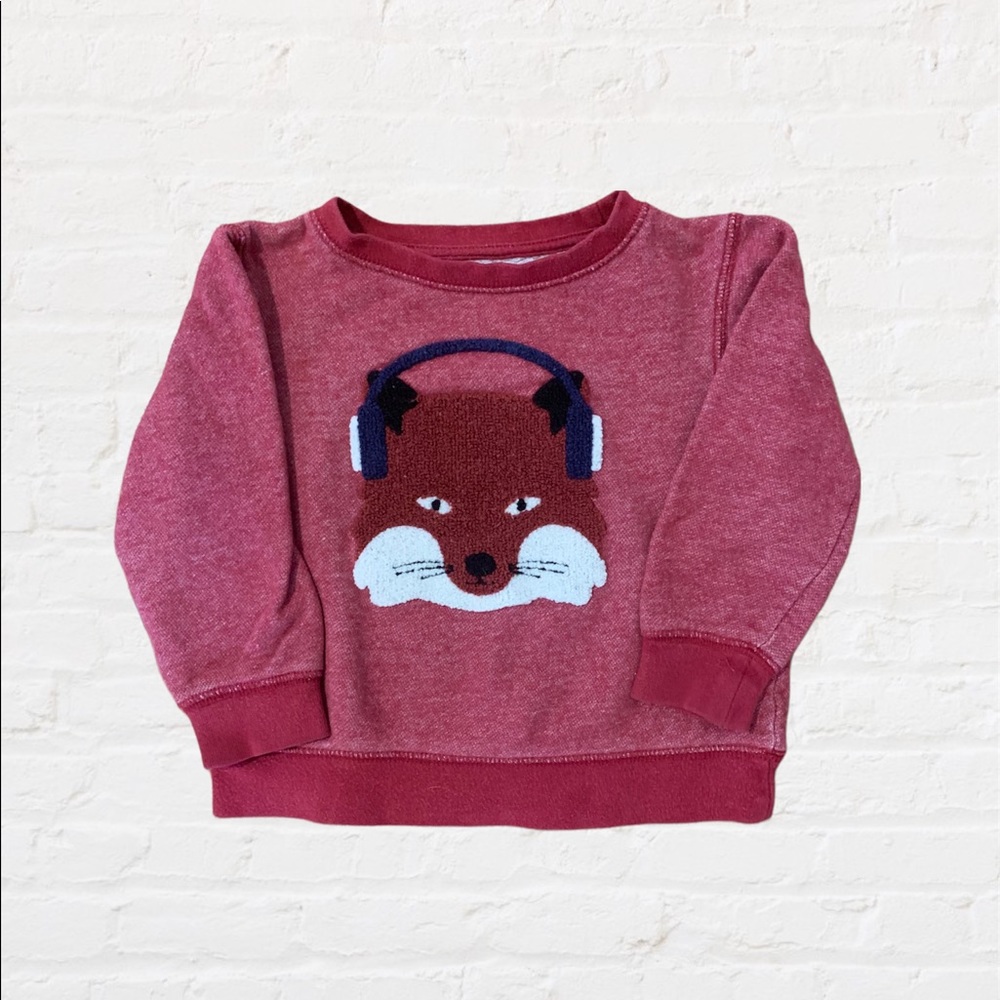 (3/25$) MONOPRIX Fox Sweater